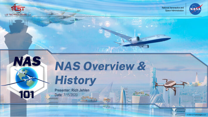 Graphic for NAS 101 event Overview & History