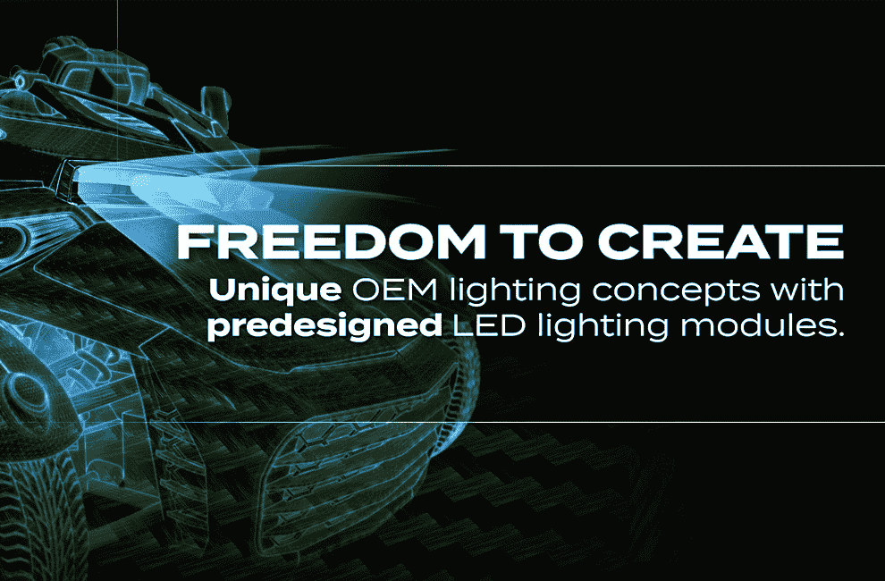 freedom to create : Technical illustration of MOSAIC lighting from online marketing video